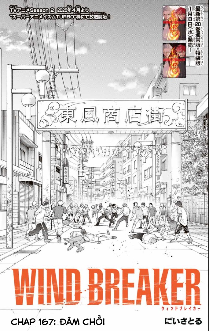 Wind Breaker (Nii Satoru) Chap 167 - Next Chap 168